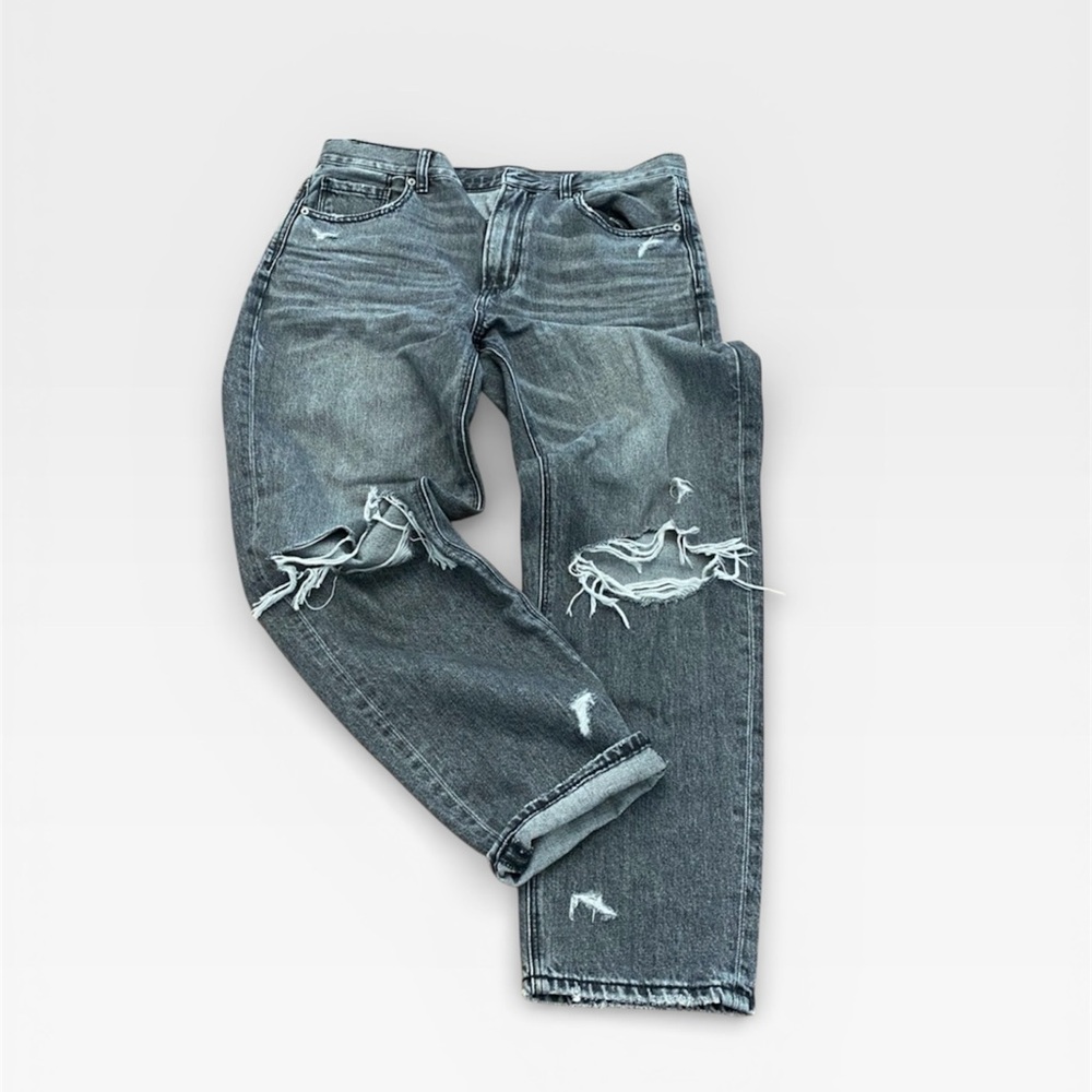 Distressed Black Jeans size 12